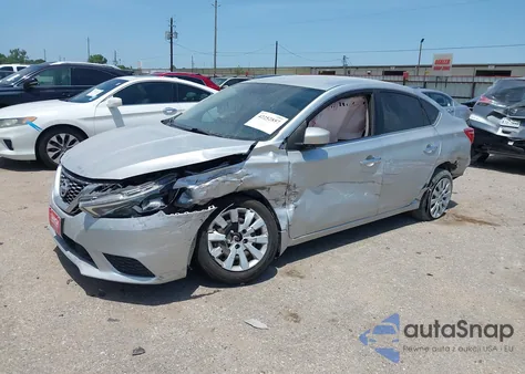 2019 Nissan Sentra S из США, поврежденный, VIN 3N1AB7AP5KY405933